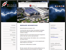 Tablet Screenshot of bernardbonnefond.com